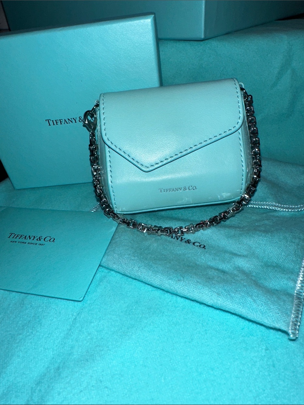 Tiffany & Co. Mini Leather tiny bag